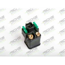 Rick's Motorsports Electrics Universal Starter Solenoid Switch for Suzuki Burgman 400 '98-20, V-strom 1000 '60-20, Katana 600 '88-08, Boulevard C50 '05-20